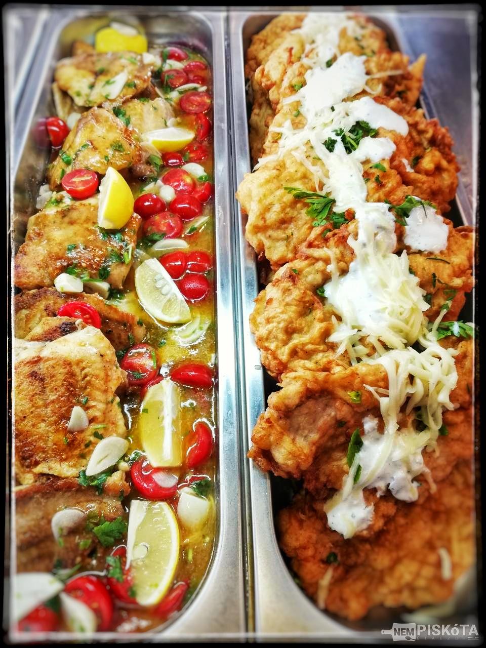 NemPiskóta Étkezde: Mátrai borzaska & Mediterrán harcsa filé